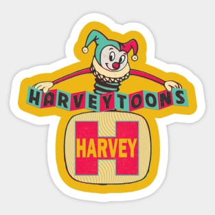 Harvey Famous Cartoons Sticker